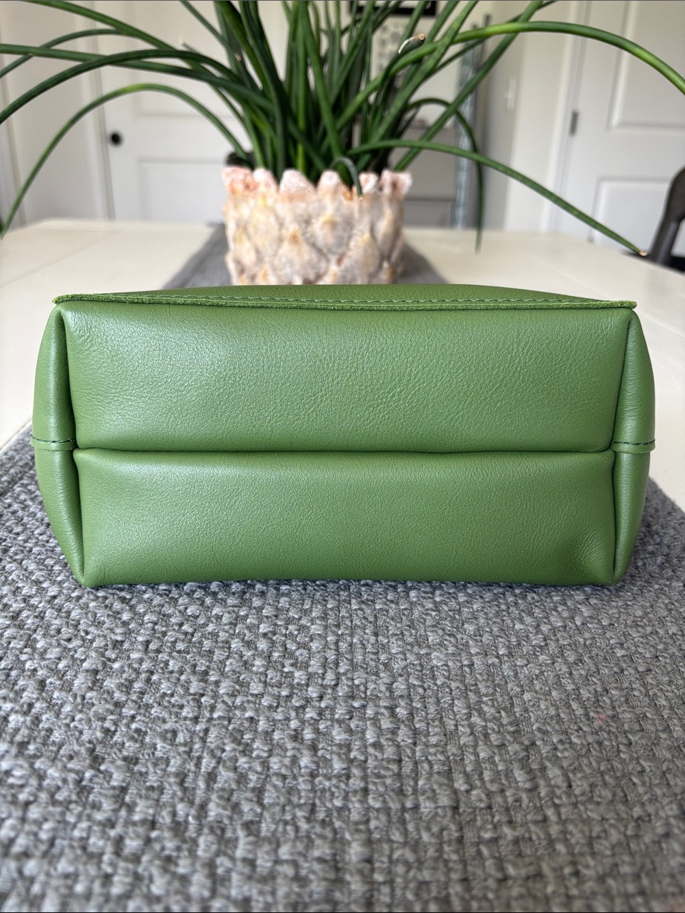 PLG Snap Mini Crossbody Tote in a mystery green - Picture 5 of 7